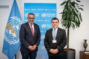 Destacan participación de Paraguay en Asamblea de OMS y abordan cooperación en programas de salud