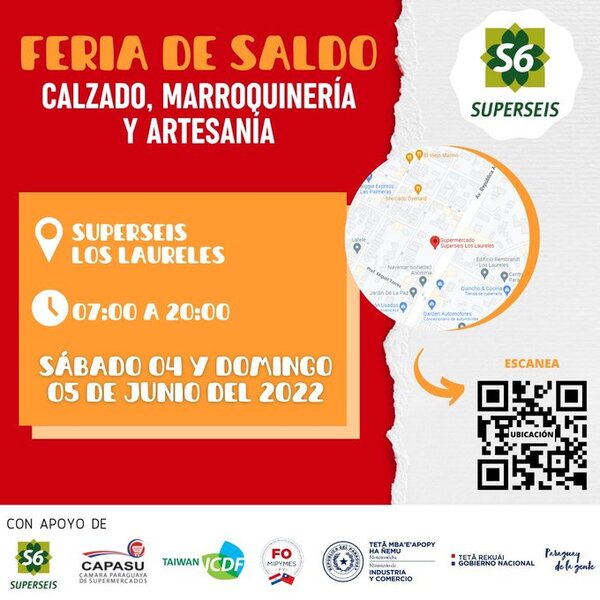 Invitan a una feria de saldos de calzado, marroquinería y  artesanía