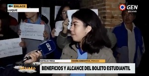 Luque: toman colegio exigiendo boleto estudiantil y decisión del MEC sobre nacionalización - ADN Digital