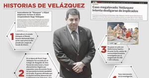 La Nación / Hugo Velázquez sería el artífice del guion de Seprelad, advierten