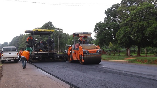 Rehabilitación de tramo Ñumi - San Juan Nepomuceno registra 82% de avance - .::Agencia IP::.