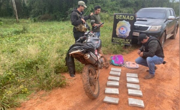 Senad detuvo a un joven dedicado al delivery de marihuana