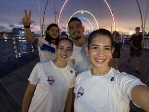 Destacados paraguayos en Panamericano de Karate - Polideportivo - ABC Color