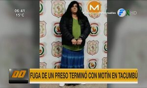 Fuga de ''Gordito Lindo'' terminó con motín en Tacumbú - PARAGUAYPE.COM