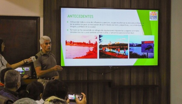 Piden que se declare de interés municipal el proyecto de recuperación del Lago de la República - La Clave