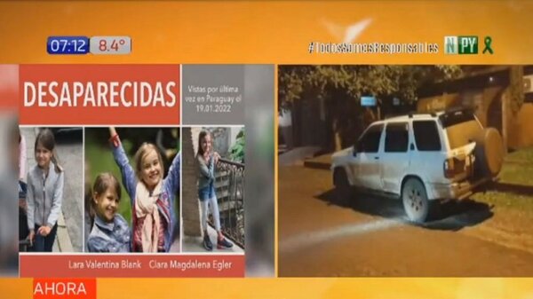 Hallan camioneta en que movilizaban a niñas alemanas en Itapúa | Noticias Paraguay