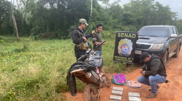 Detienen a un narco-delivery en Horqueta que llevaba casi 12 kilos de marihuana - Radio Imperio