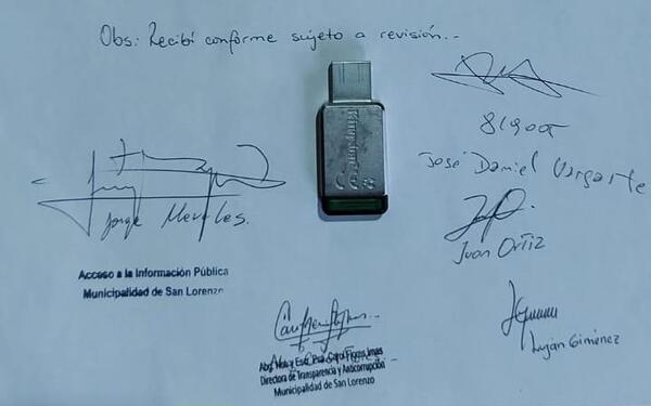 Obligado mediante sentencia, Municipalidad responde pedido de información pública - San Lorenzo Hoy