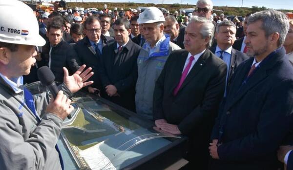 Obra de Aña Cuá tiene un 30% de ejecución y emplea a 3.600 personas