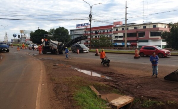 Obras en la Ruta PY 02 continúan y el complicará el tráfico