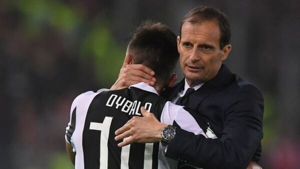 Allegri: Dybala se dejó llevar por el hecho de ser el nuevo Messi