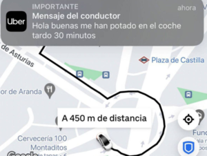 Fue a pedir un uber y se retrasó: su excusa hace estallar las redes - C9N