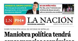 La Nación / LN PM: edición mediodía del martes 31 de mayo