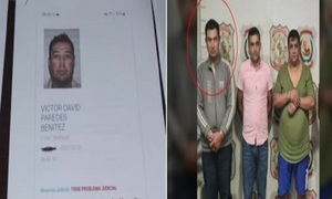 Cayó sicario de exempleada del clan Insfrán - SNT
