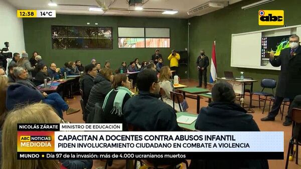 Capacitan a docentes contra el abuso infantil - Nacionales - ABC Color