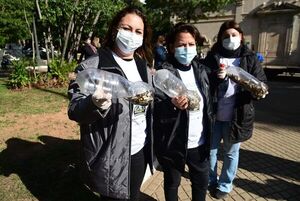 Realizan “colillatón” por el Día Mundial sin Tabaco - Nacionales - ABC Color