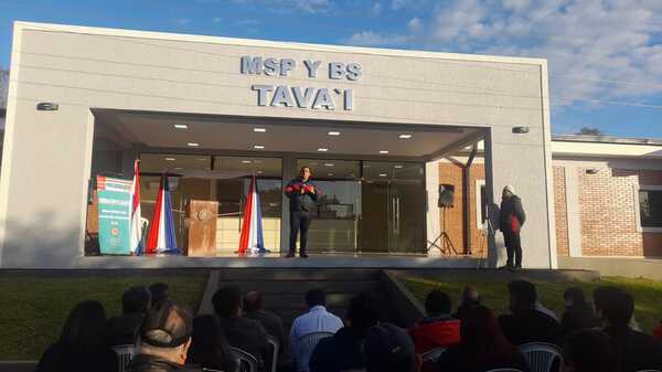 Inauguran nuevo bloque de urgencias en el Centro de Salud de Tavaí - Noticiero Paraguay