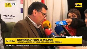 Intervienen cárcel de Tacumbú por fuga de otro preso - Ensiestados - ABC Color