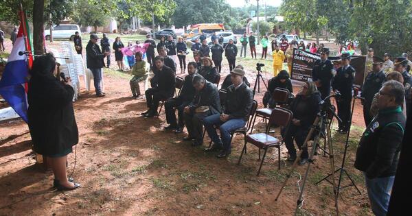En el día nacional de lucha contra el abuso infantil, recordaron a Felicita en Yaguarón