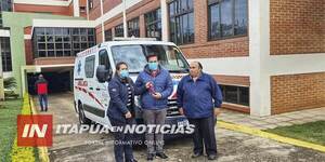 GOBERNACIÓN REPARÓ UNA AMBULANCIA EQUIPADA CON UTI DEL HRE