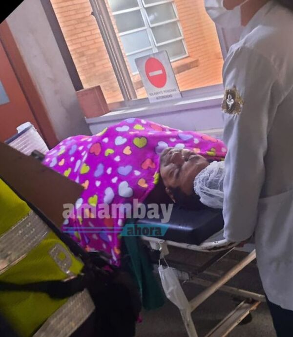 Hombre con fractura en las piernas es hospitalizado y se presume que fue autor de tentativa de homicidio en PJC