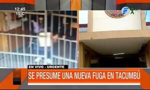 Se presume una nueva fuga en Tacumbú - PARAGUAYPE.COM
