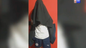 Policía detiene a adolescente de 15 años armado y con antecedentes
