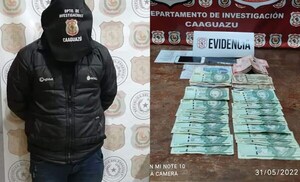 Denunció que fue asaltado pero usó la plata para "pagar sus deudas" en Coronel Oviedo  - Noticiero Paraguay