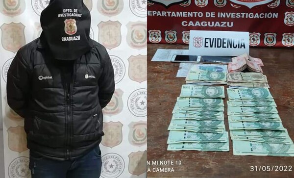 Denunció que fue asaltado pero usó la plata para "pagar sus deudas" en Coronel Oviedo - Noticiero Paraguay
