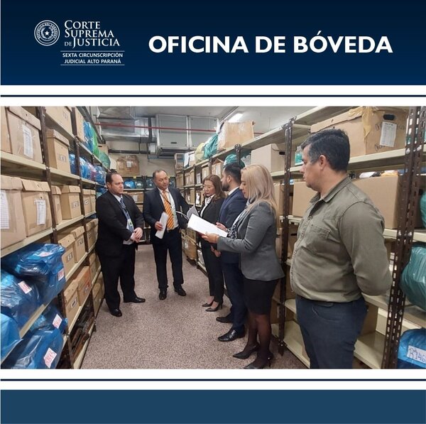 Supervisan bóveda del Palacio de Justicia - La Clave