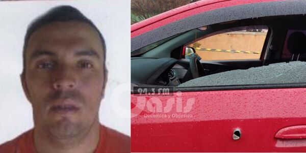 Intento de homicidio en Pedro Juan, víctima atropello al sicario en su vehículo.
