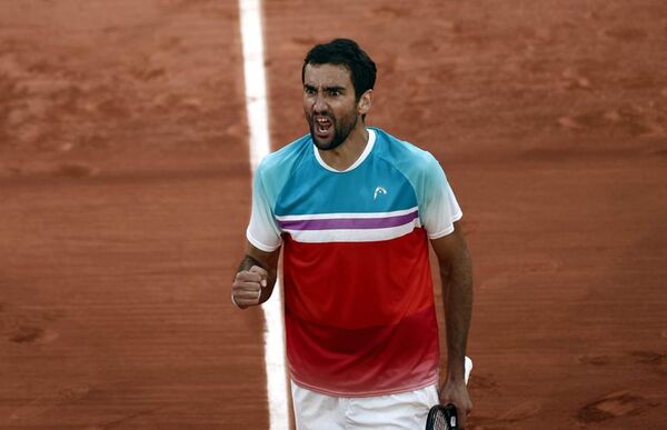 Cilic derrota a Rublev y espera rival en semifinales de Roland Garros - Tenis - ABC Color