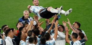 Argentina bailó a Italia en Wembley