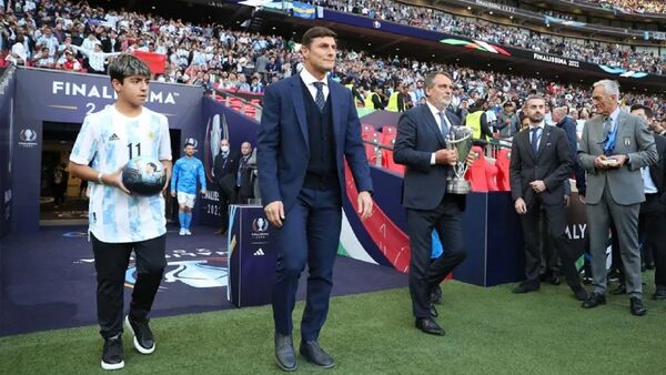 El arte de una paraguaya presente en la Finalissima