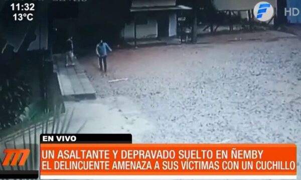 Asaltante depravado suelto en Ñemby - PARAGUAYPE.COM