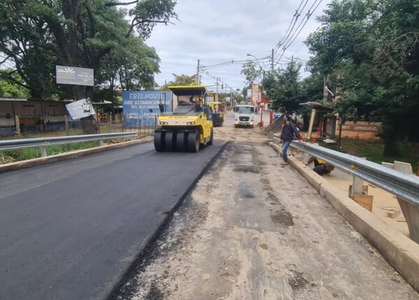 Diario HOY | Puente Yberá de San Lorenzo: obras avanzan con trabajos en parte de seguridad vial