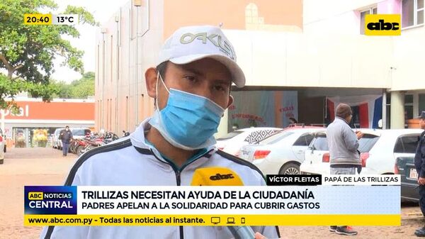 Trillizas necesitan ayuda de la ciudadanía - ABC Noticias - ABC Color