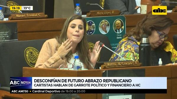 Desconfían de futuro abrazo republicano - ABC Noticias - ABC Color
