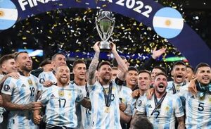 Argentina golea a Italia y conquista la Finalissima