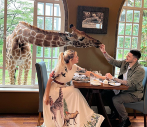 Wanda Nara y Mauro Icardi protagonizan «desayuno con jirafas» - C9N