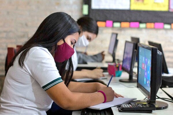 Vuelven clases virtuales por una semana ante la ola de casos de virus respiratorios