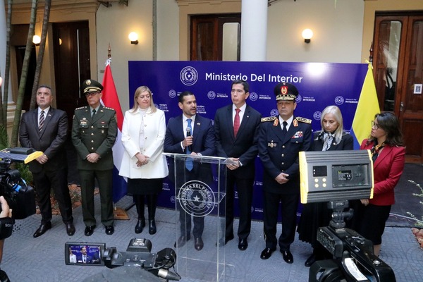 Paraguay y Colombia avanzan en cooperación para garantizar lucha contra el crimen organizado regional - .::Agencia IP::.