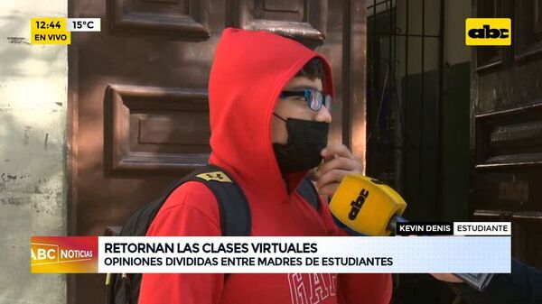Retornan las clases virtuales por una semana - ABC Noticias - ABC Color