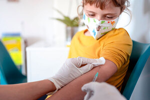 Preocupación por bajo porcentaje de niños vacunados