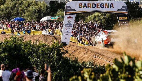 ¿Cómo está Diego Domínguez en el Rally de Cerdeña? - Rally - ABC Color