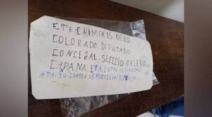Crónica / Investigan nota relacionada supuestamente con el asesinato de José Carlos Acevedo