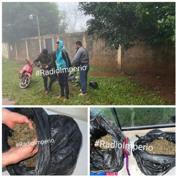 Dos detenidos en el barrio San Blas con cerca de 5 kilos de marihuana picada - Radio Imperio