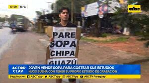 Joven vende sopa para costear sus estudios: Sueña con tener su propio estudio de grabación - Factor Clave - ABC Color
