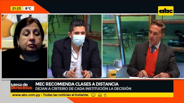 Debate sobre recomendación del MEC de ir a clases virtuales y dejar decisión a instituciones - Mesa de Periodistas - ABC Color