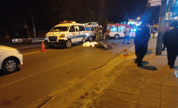 Accidente de tránsito se cobra una vida en San Lorenzo - Policiales - ABC Color